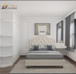 Thiết kế nội thất chung cư hiện đại 2PN - cô Hồng 