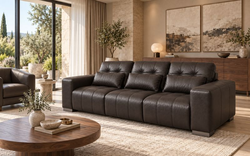 Sofa phòng khách nhỏ: Không cần nhỏ, chỉ cần đúng tỷ lệ
