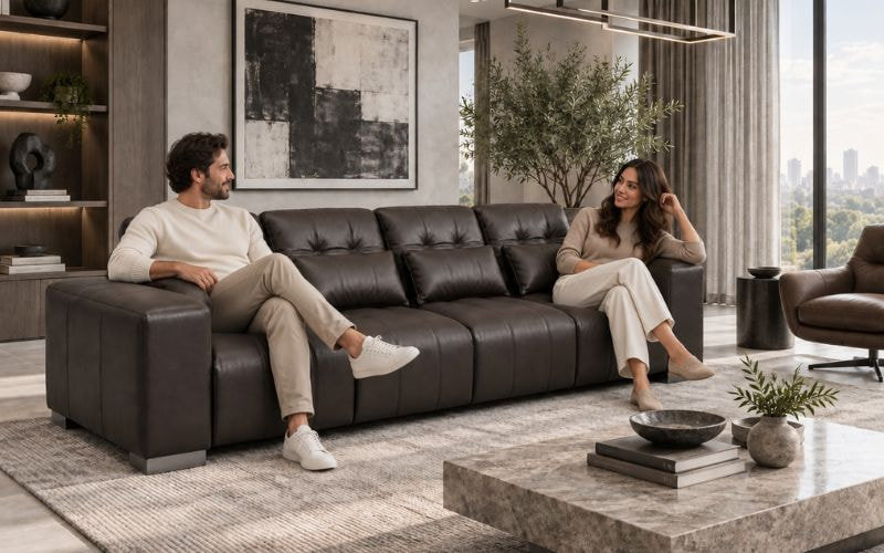 Sofa Roma TLI với hai vị trí ngồi