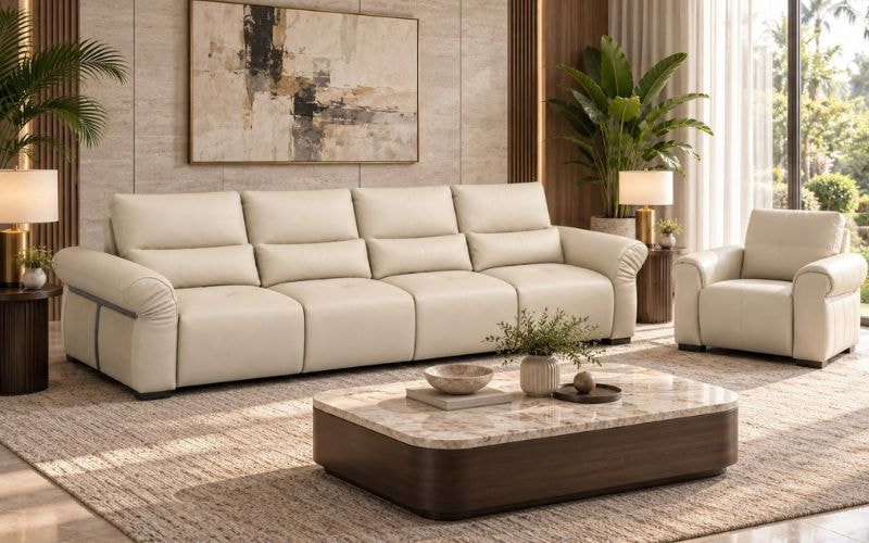 Da sofa bị nhăn: Nếp nào cần xử lý?
