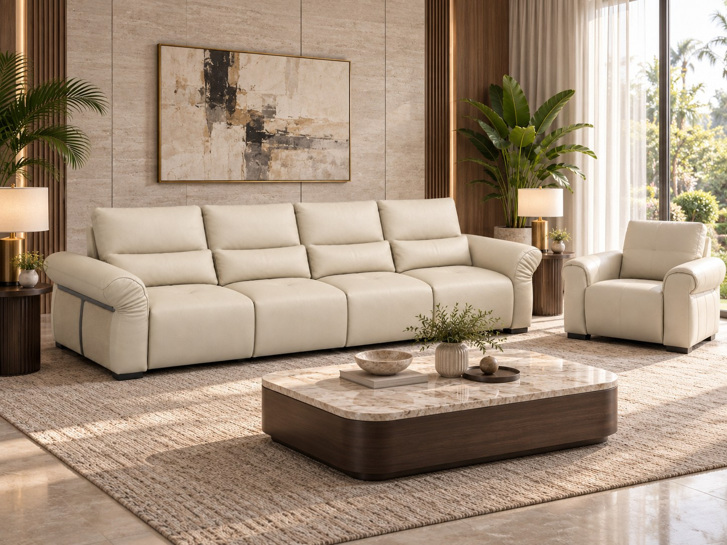 Sofa Bốn Lusso