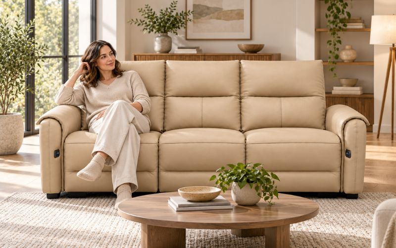 Sofa Luna TLI trong không gian phòng khách