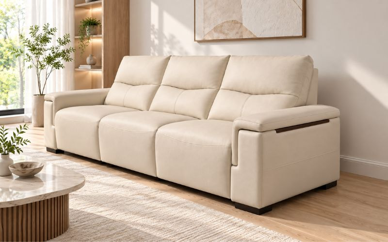 Bố trí sofa thông thoáng để hạn chế ẩm mốc tái phát