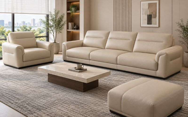 Sofa đẹp ở showroom nhưng về nhà mất cân đối: Sai ở đâu?