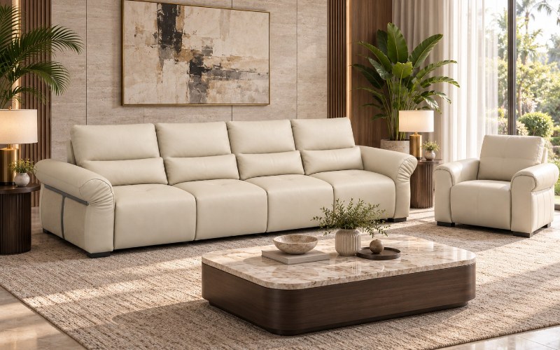 Kích Thước Phòng Khách Nhà Ống Tiêu Chuẩn Và Cách Chọn Sofa Phù Hợp