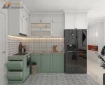Thiết kế nội thất chung cư hiện đại - Chị Thúy Vinhomes Smart City