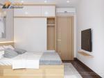 Thiết kế nội thất chung cư hiện đại - Anh Tĩnh, S106, Vinhomes Smart City, căn 2 phòng ngủ +1