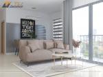 Thiết kế nội thất chung cư hiện đại - Anh Vũ, S101, Vinhomes Smart City, căn 2 phòng ngủ + 2