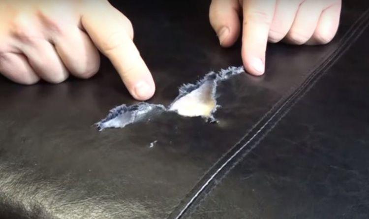 Hướng dẫn cách dán miếng vá ghế sofa bị rách