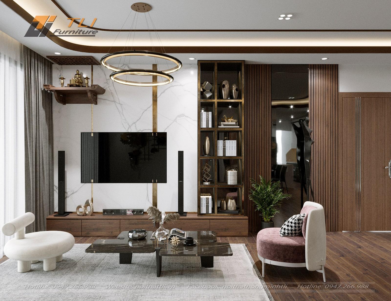 Thiết Kế Nội Thất Chung Cư 100m2