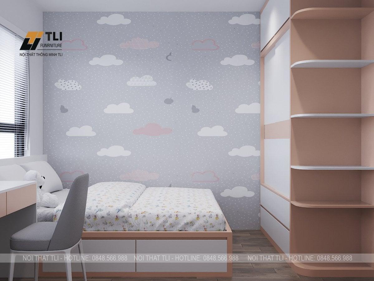 Mẫu Thiết Kế Nội Thất Phòng Ngủ Chung Cư Đẹp Cho Gia Đình