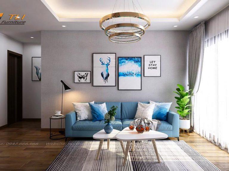 Lên ý tưởng trang trí phòng khách sáng tạo, hiện đại