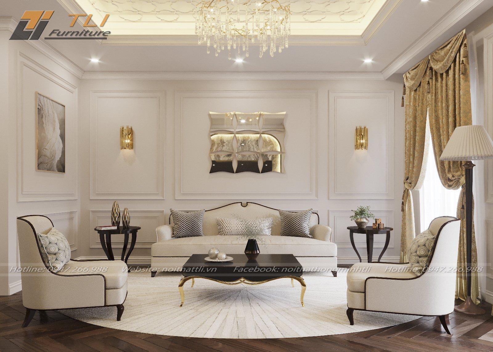 Thiết Kế Nội Thất Biệt Thự Tân Cổ Điển