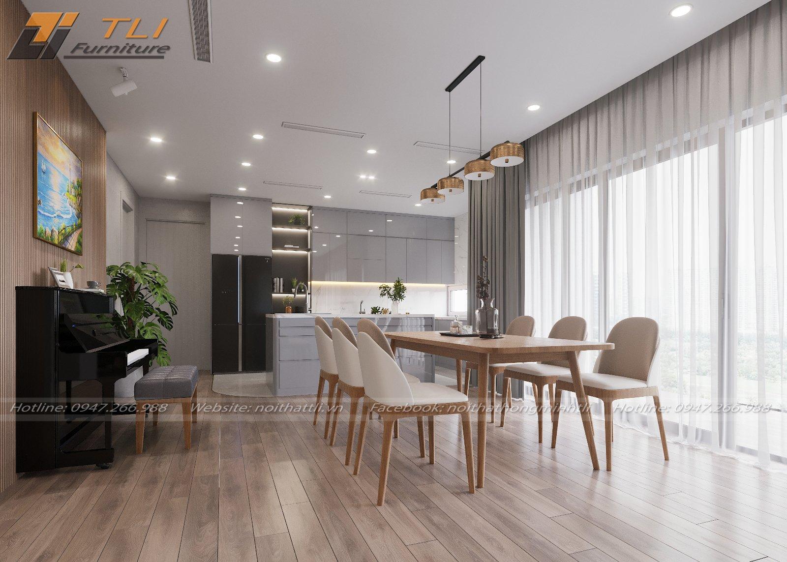 Dự Án Ecopark - thiết kế Căn Hộ 4 Ngủ 140m2