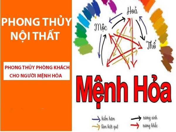 Cách trang trí phòng khách cho mệnh hỏa may mắn & khỏe mạnh