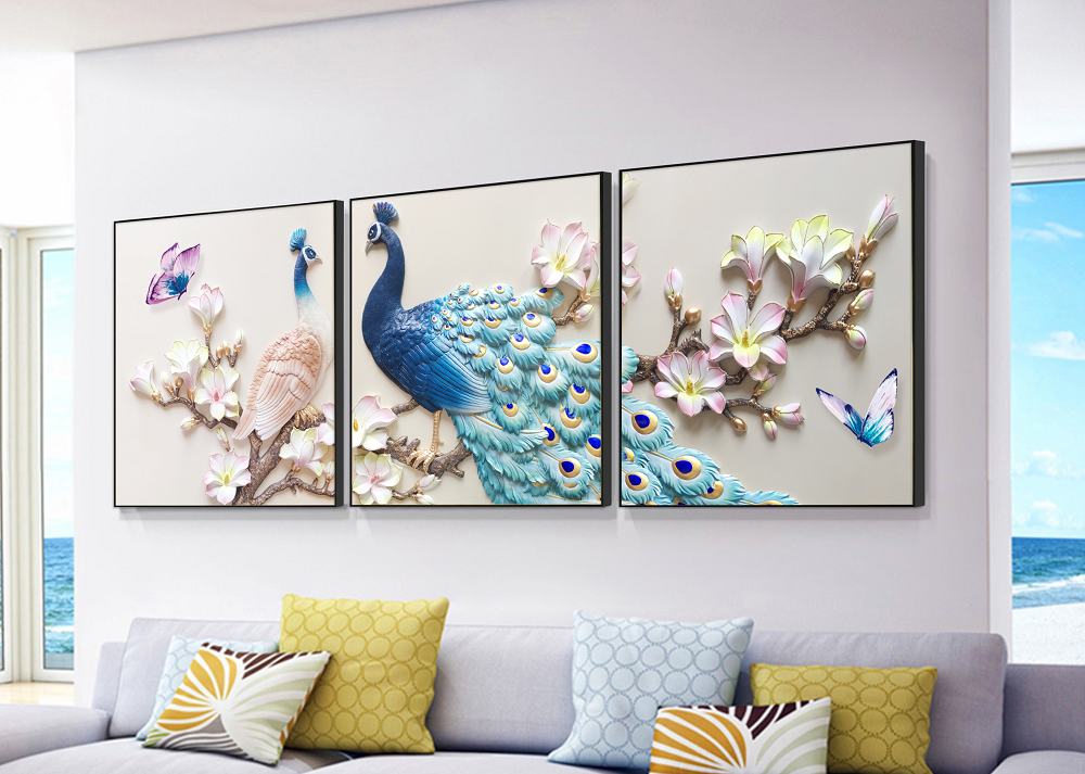 Cách chọn tranh decor phòng khách giúp “lột xác” không gian