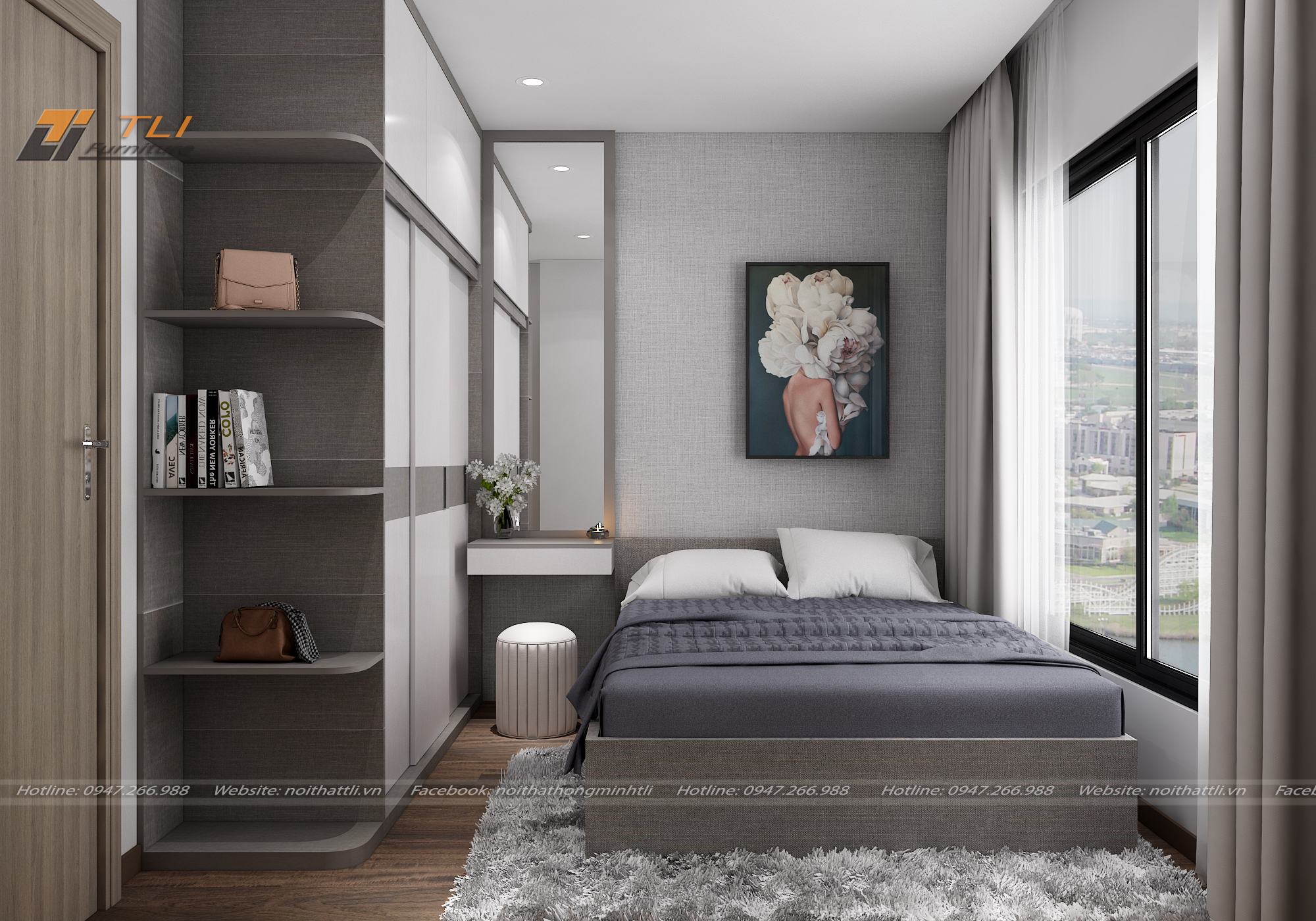 Dự án Vinhome Smart City - 2 Phòng ngủ + 2, chị Bình 4